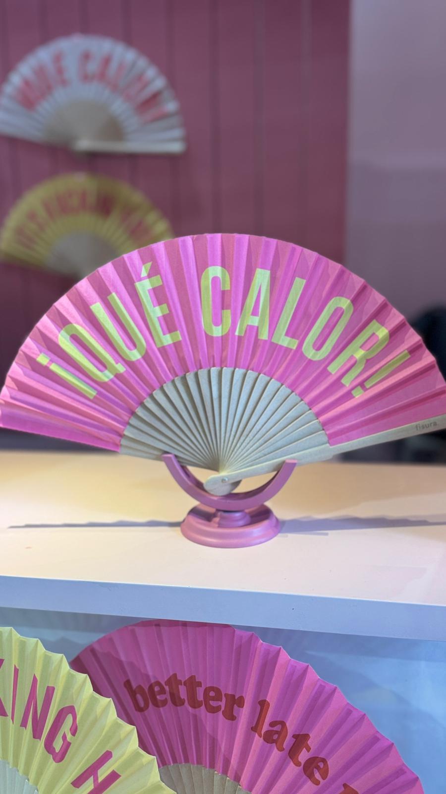 Abanico "Que Calor"