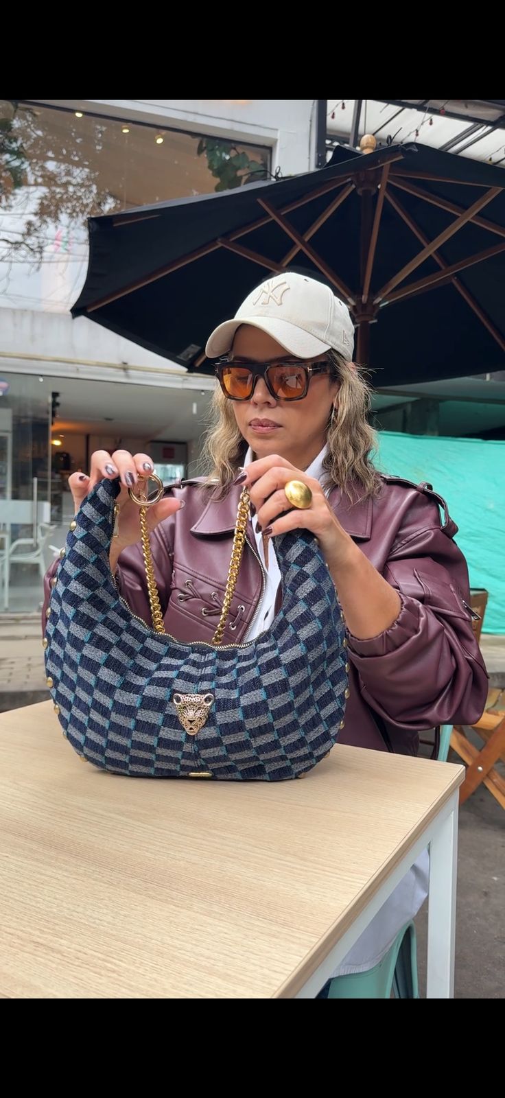 Hobo Cartera Azul