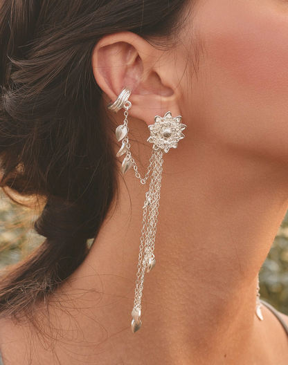 Aretes Crisantemo