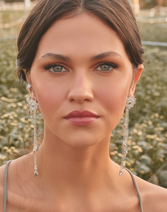 Aretes Crisantemo