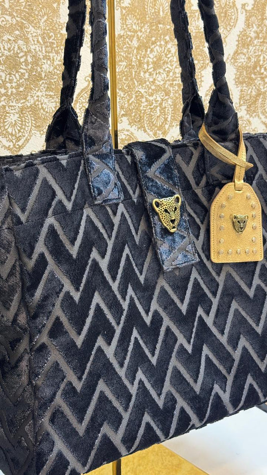 Chenille Shopping  Bag