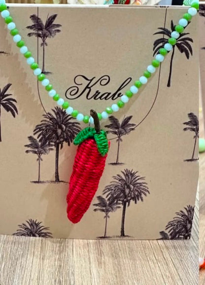 Collar Artesanal de Ají