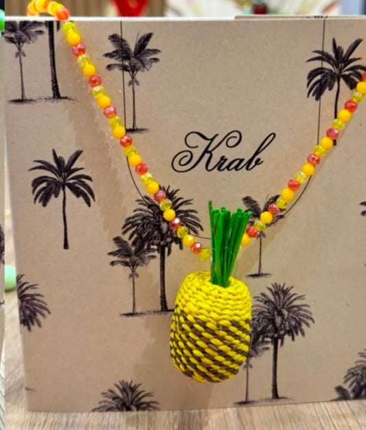 Collar Artesanal de Piña