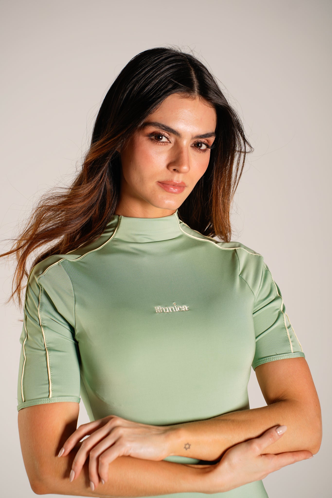 Pre orden Body Nova Verde - Manga corta