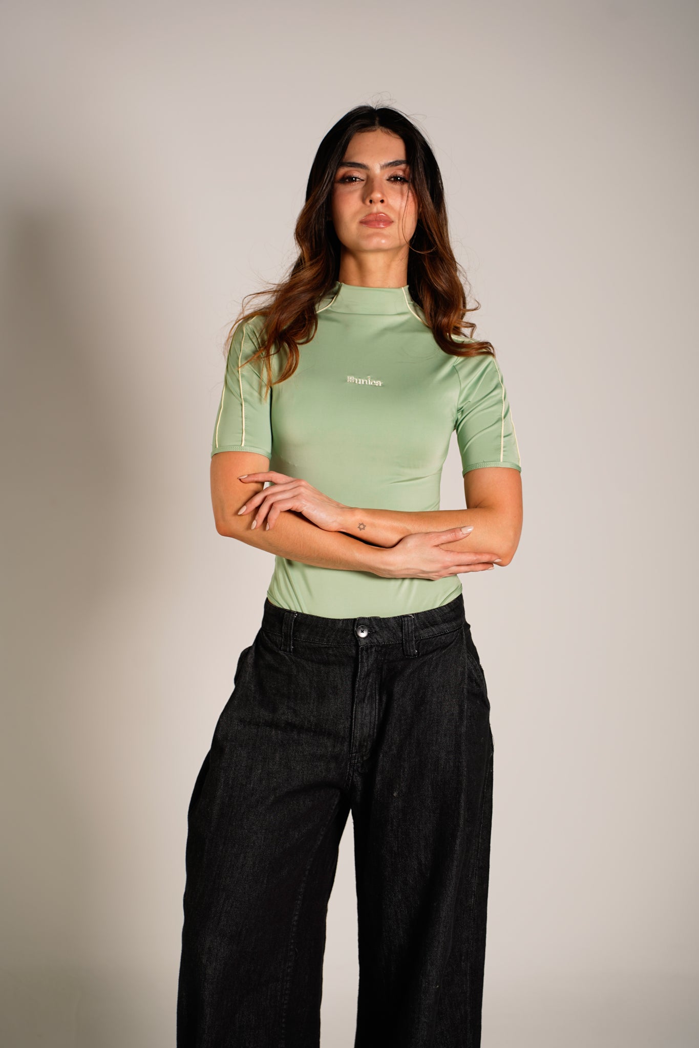Pre orden Body Nova Verde - Manga corta