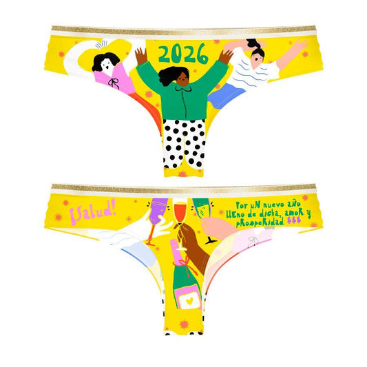 Panty Tangamedia Amarilla 2026