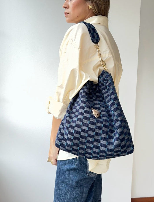 Hobo Bag Azul