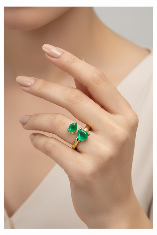 Anillo Esmeralda Paradise