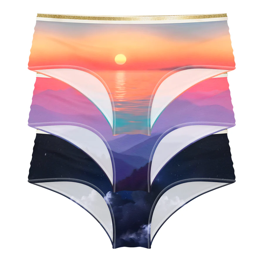 Kit Ocaso • 3 Panties Cachetero