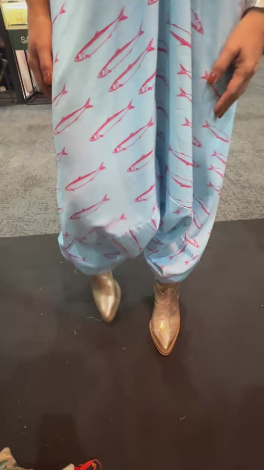 Jumpsuit Capri Celeste