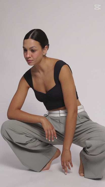 Crop Top Noche