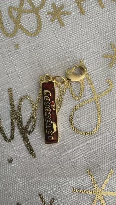 Dije Intercambiable de Chuchería Cocosette Baño de Oro 18K