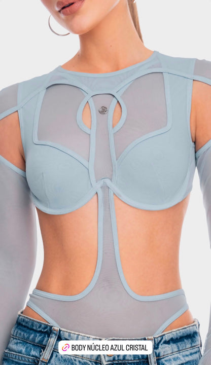 Body Núcleo Azul Cristal