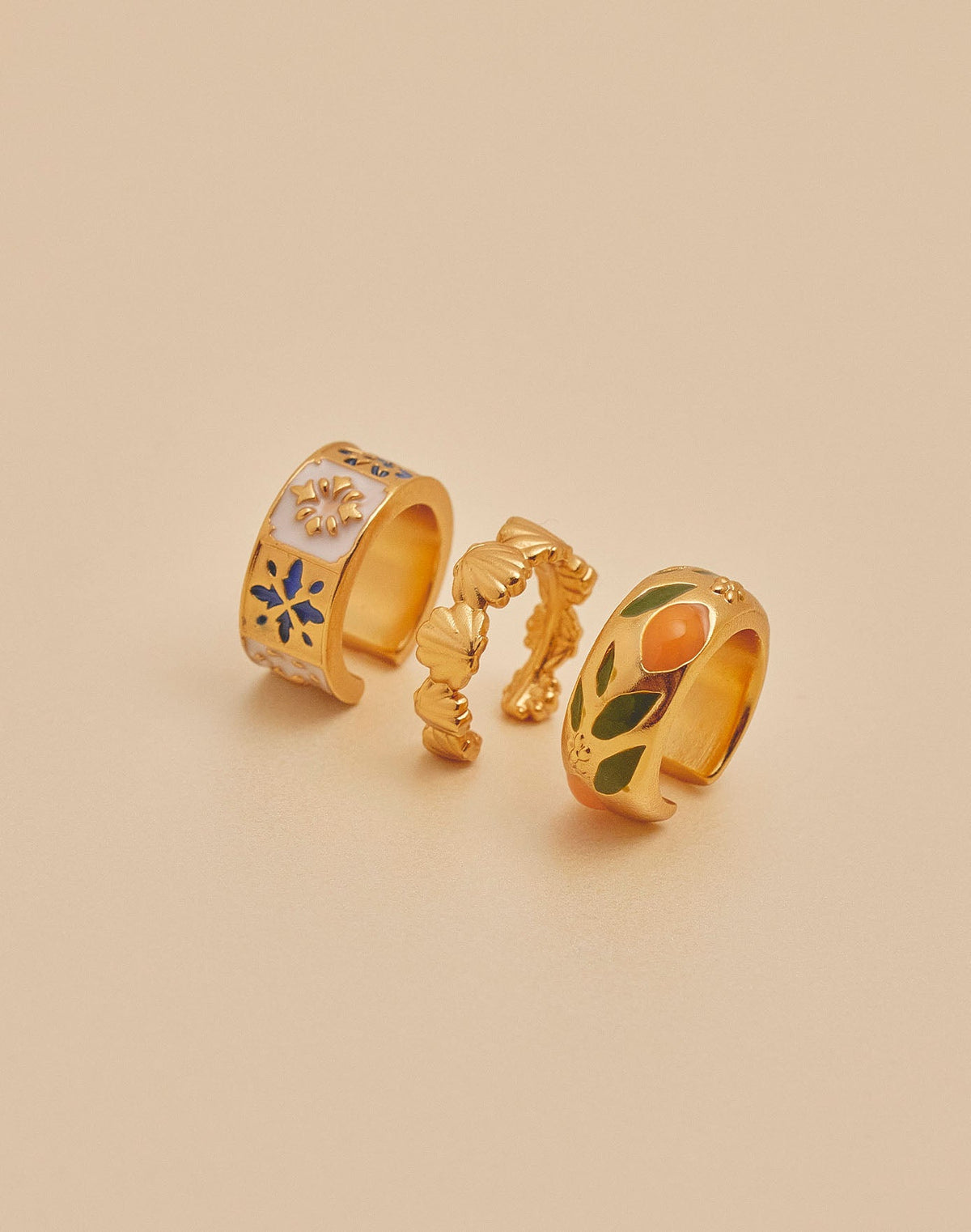 Set de 3 Earcuff Mosaico