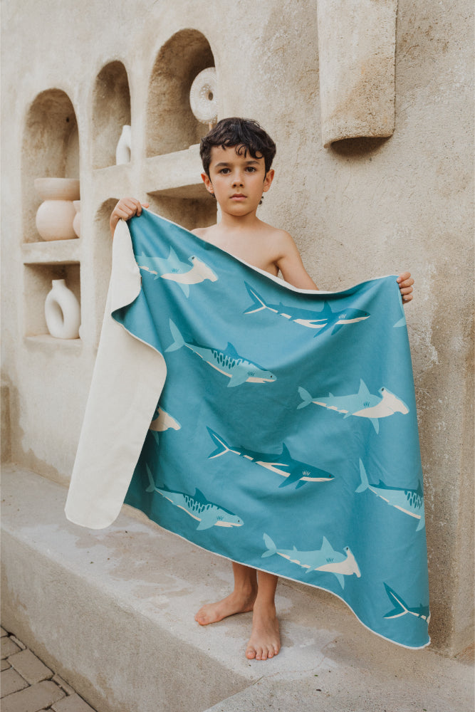 PRE ORDEN Toalla de Microfibra Océano para Niños