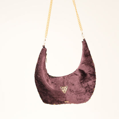Burgundy Mini Hobo