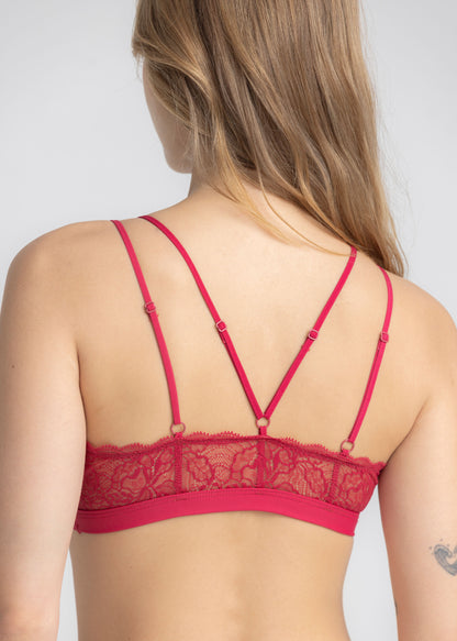 PRE ORDEN Bralette Ilusión Cherry