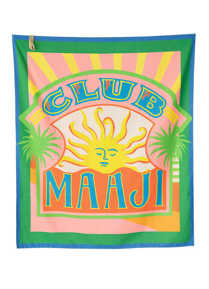 Rhythmic Lines Florelia Towel/Beach Blanket Beach Towels