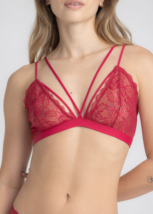 PRE ORDEN Bralette Ilusión Cherry