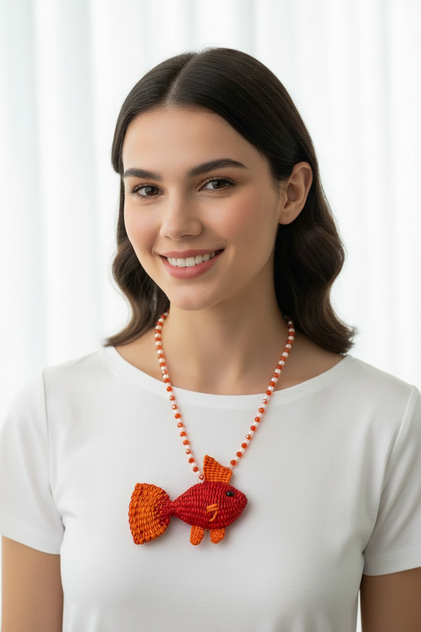 Collar Artesanal de Pez