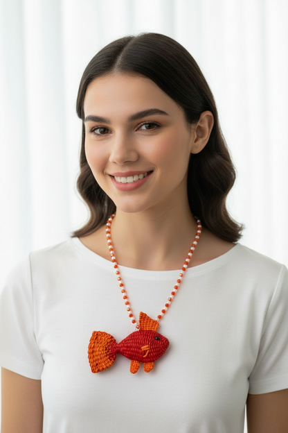 Collar Artesanal de Pez