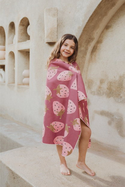 PRE ORDEN Toalla de Microfibra Fresita para Niños