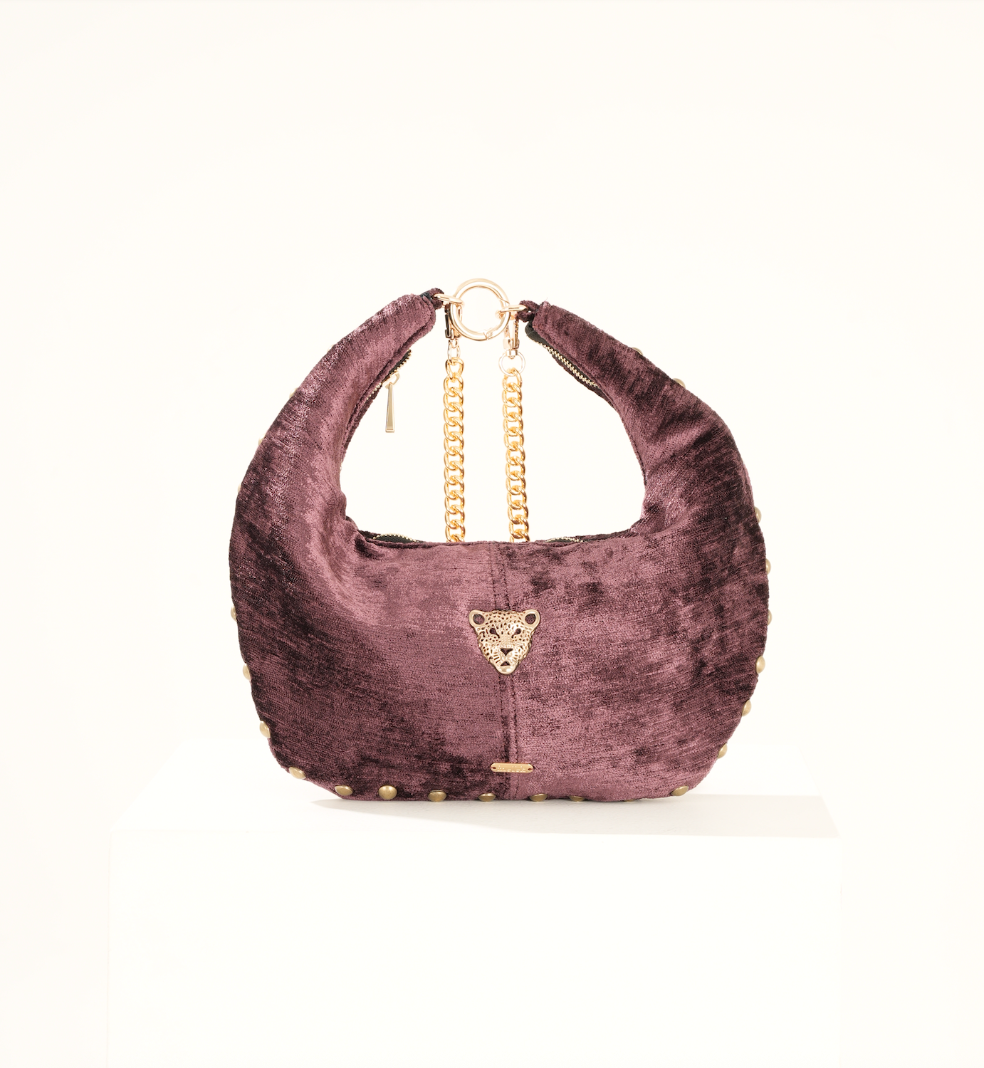 Burgundy Mini Hobo