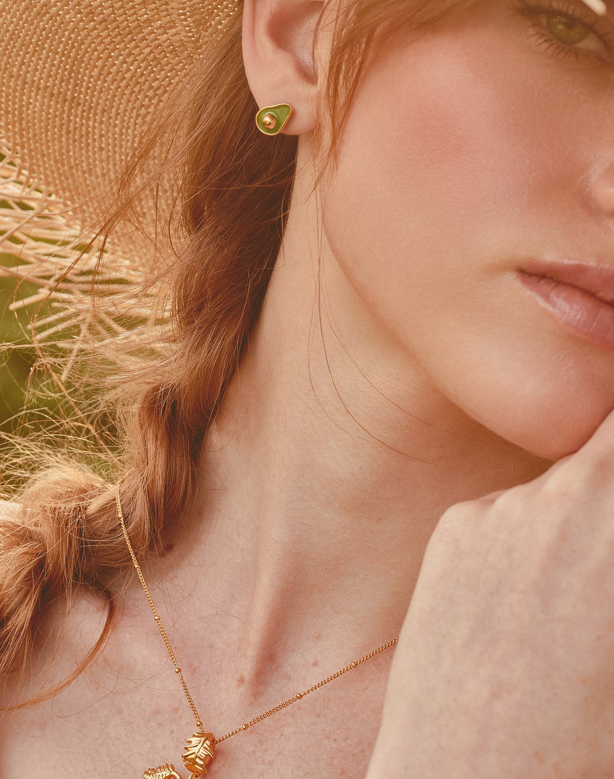 Aretes Aguacate