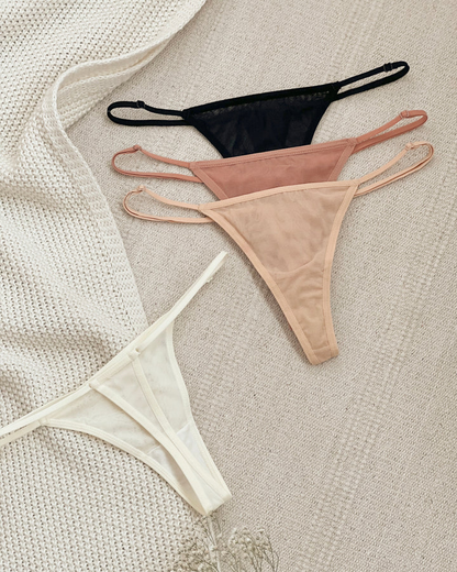 Kit x4 Panty Kiwi