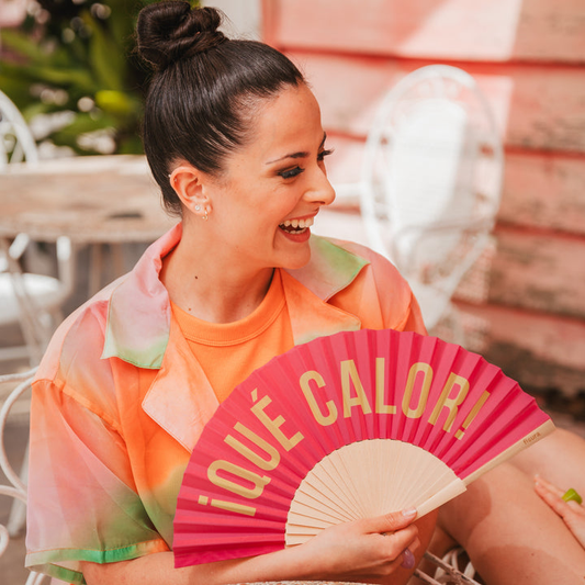 Abanico "Que Calor"