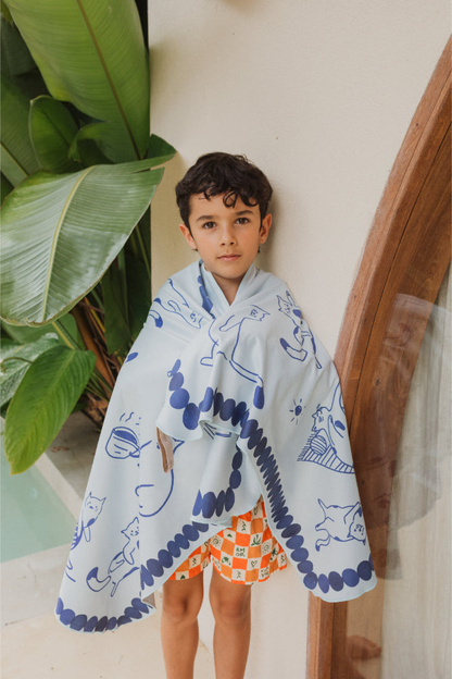 PRE ORDEN Toalla de Microfibra Joaco para Niños